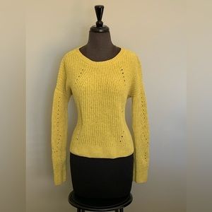 Lime Green SO® Chenille Sweater - Size M